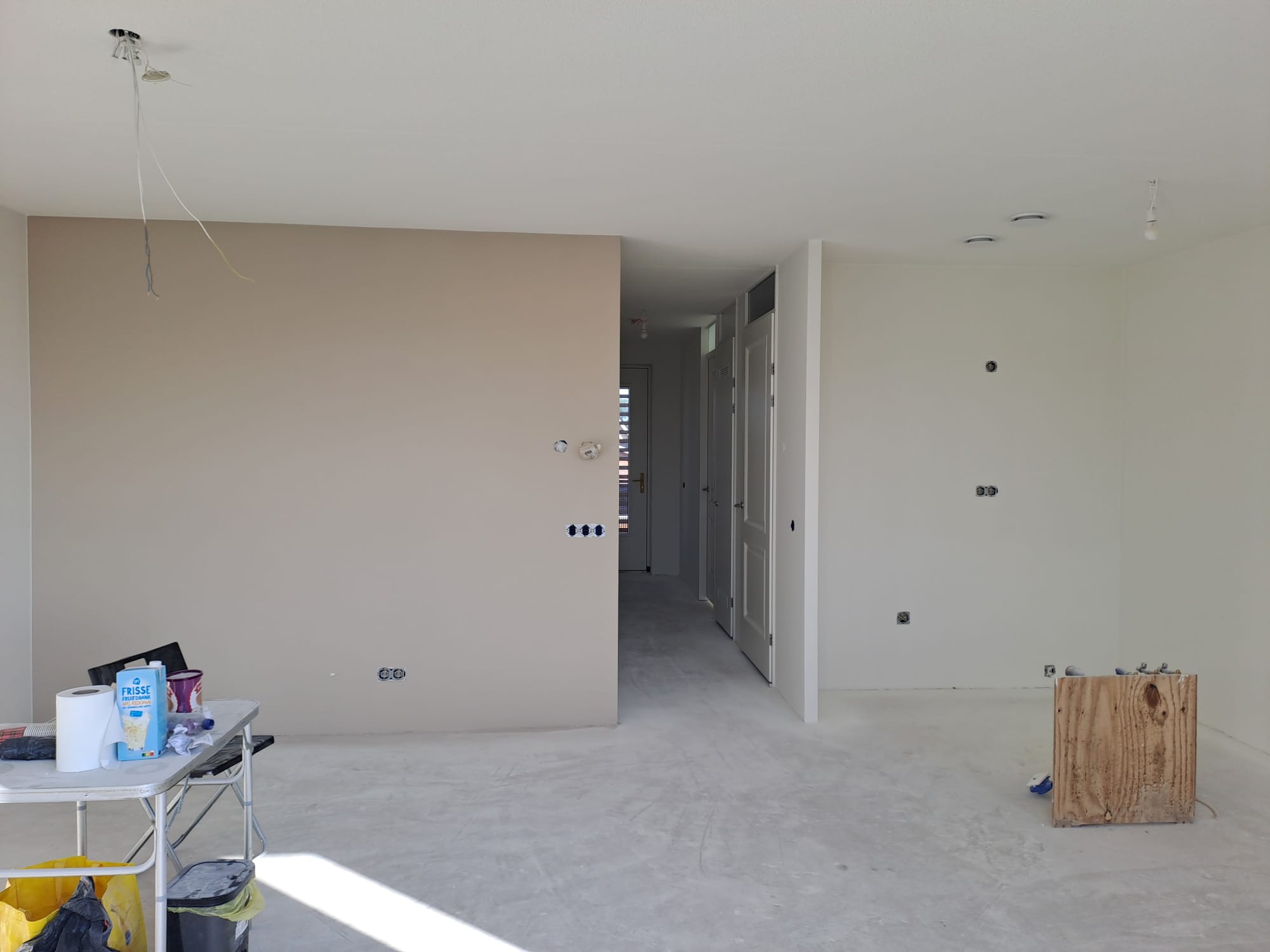 Appartement Velserbroek stucwerk 3